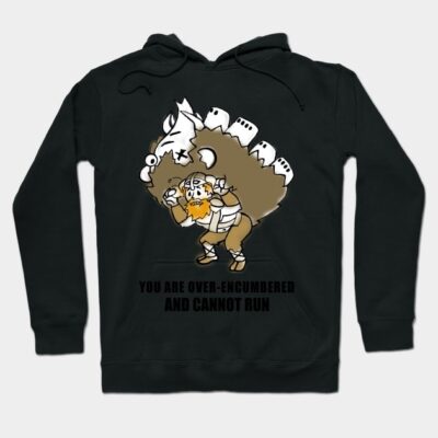 You Are Over-Encumbered Hoodie by Chentzilla