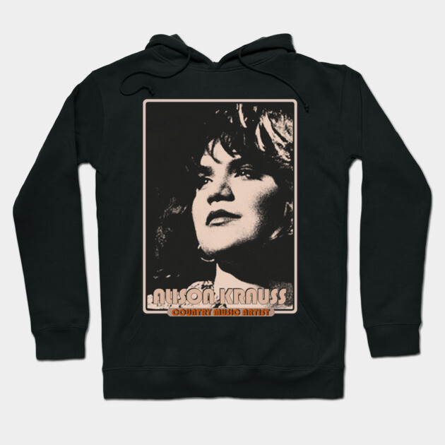 Country Music // Alison Krauss #5915 Hoodie by NopekDrawings