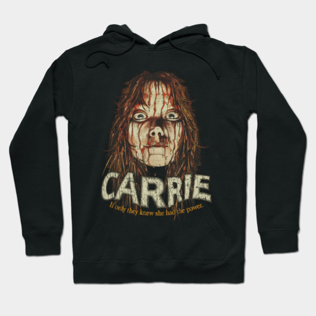 Carrie – If Only They Knew She Had the Power (1976) Hoodie by reevajosephine