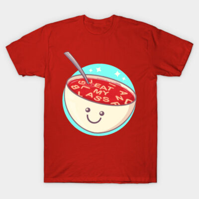 Alphabet Soup T-Shirt by LVBart