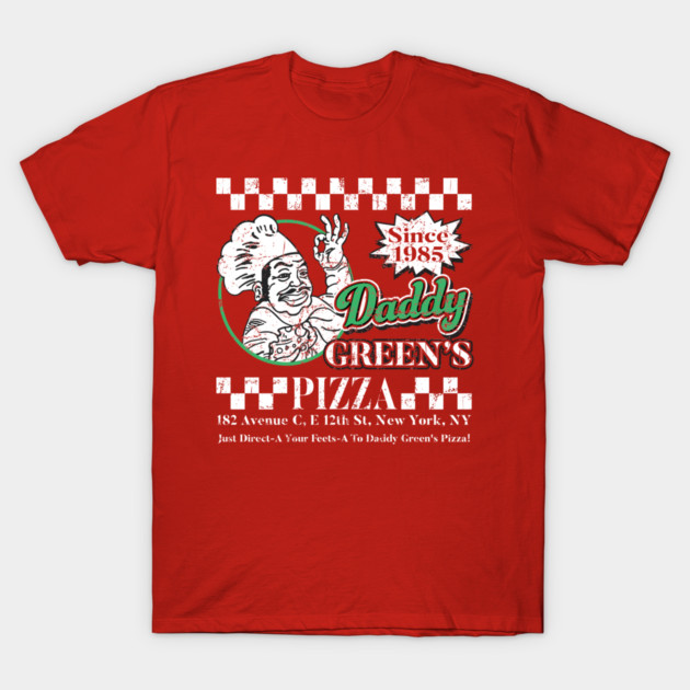 Daddy Green's Pizza Last Dragon T-Shirt by Alema Art