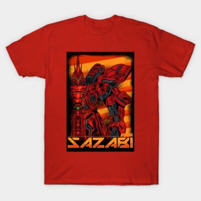 Gundam Sazabi T-Shirt by mazyoy