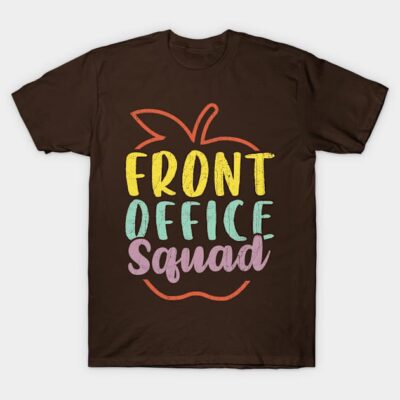 Front Office Squad School Staff T-Shirt by Depot33